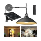 Solar Pendant Lights With Remote Control, 3 Color 2 Brightness Mode Timer 8 I.... Fixed Price $64.62.