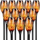 Solar Lights Outdoor Waterproof, Pack 12LED Torches For Outside With Flick.... Fixed Price $69.52.
