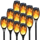 Kyekio Solar Torch Light With Flickering Flame, 12PACK, Orange. Fixed Price $64.78.