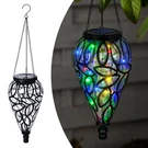Lewis&wayne Solar Hanging Lantern Outdoor Lights Tear-shaped 15 Leds. Fixed Price $44.81.