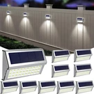 Roshwey Solar Lights Outdoor, 10 Pack 30 Led Fence Waterproof. Fixed Price $76.09.
