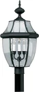 Forte Lighting 1604-03 Three 24" Tall Post Black. Fixed Price $162.00.