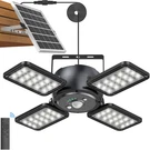 Latband Solar Pendant Light Outdoor Indoor Powered Motion Sensor Black. Fixed Price $41.58.