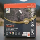 Hampton Bay Low Voltage Black Led Landscape Flood Light Powered By Hubspace. Fixed Price $36.09.