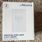 Maxxima Vertical Step Light Cct White MEW-SW213W-02. Fixed Price $25.00.