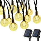 Qedertek Solar String Lights 20FT Led Fairy Christmas Ambiance Lighting. Fixed Price $19.95.