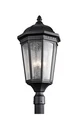Kichler Lighting 9533BKT Courtyard Post Accessories Textured Black. Fixed Price $103.99.