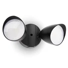 Lutec Model 6222B 5000K Led Dual-head Security Floodlight Outdoor. Fixed Price $21.24.
