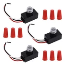 Btfo 3PCS 100-277V Photocell Sensor, Waterproof Dusk Black, Red, White. Fixed Price $19.60.