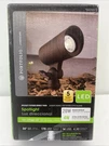 Nob Portfolio Landscape Spotlight Low Voltage Led Bronze Finish 0475573 20 Watt. Fixed Price $25.00.