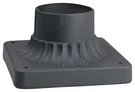 The Great Outdoors Go 7930 Black 5 3/4" X 1/2" Pier Mount Base. Fixed Price $28.63.