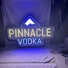 Awesome Rare Pinnacle Vodka Light Up Led Sign Man Cave Bright Adjustable. Fixed Price $329.95.