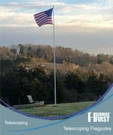 20' & 25' Delta Pin-lock Telescoping Flag Pole (silver). Fixed Price $238.97.