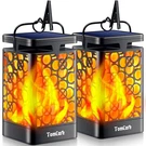 Tomcare Solar Lanterns Outdoor Upgraded Flickering Flame Waterproof Hanging. Fixed Price $42.63.