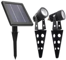 50X Twin Solar-powered Cast Aluminium Warm White Led Spotlight 60-100 Lu.... Fixed Price $54.15.