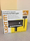 Fulcrum 20033-107 Light It! Battery Operated Led Garden Pk. Fixed Price $23.50.