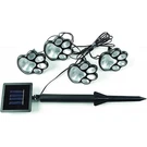 Ideaworks JB7356 Solar Paw Print 4 Colored Led Lights. Fixed Price $21.29.