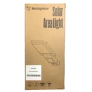 Westinghouse Solar Led Area Light, 4000 Lumens With 26 Ft Motion Detection Range. Fixed Price $44.99.