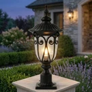 24" Vintage Outdoor Post Light Waterproof Led Patio Lamp Fixture Pier Mount Base. Fixed Price $101.99.