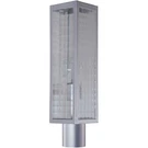 Craftmade Deka 1 Light Large Outdoor Post Mount, Chromite Z4525-CM-SC. Fixed Price $64.99.