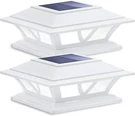 Solar Post Lights Outdoor Modes Led Fence Deck Cap For 4X4 5X5 (2 Pack). Fixed Price $31.55.