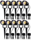 Sunvie 12W Low Voltage Led Landscape Lights With Connectors, Outdoor 12V Supe.... Fixed Price $125.70.
