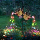 Solar Lights Outdoor Decorative, 2 Pack Metal Watering Can Water.... Fixed Price $43.72.