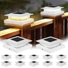 4X4 Solar Post Cap Lights 12 Pack, Fence With Warm White/co.... Fixed Price $56.37.