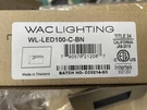 Wac Lighting Wl- LED100-C-BN Horizontal Step/wall Light, Landscape. Fixed Price $40.00.