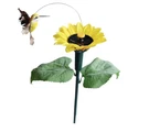 Sunflower With Fluttering Hummingbird,solar Or Battery Power Garden Stake. Fixed Price $15.99.