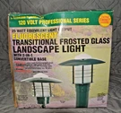 The Designers Edge 120V Fluorescent Landscape Light Frosted Glass New. Fixed Price $38.97.