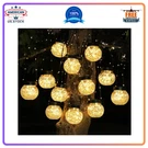 Partphoner Solar Hanging Lights 12PACK, Waterproof Cracked Glass Globes For Yard. Fixed Price $75.73.