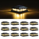 Volisun 4X4 Post Cap 12PACK,SOLAR Fence - Lights Outdoor Wat.... Fixed Price $90.71.