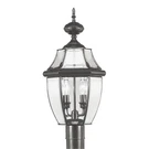 Livex Lighting Monterey Outdoor Post Head Black 2254-04. Fixed Price $237.96.