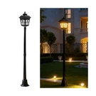 Outdoor Lamp Post 66.9IN Waterproof Pole Lights With Glass Shade Exteri.... Fixed Price $158.67.