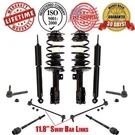 Fits 2008-2010 Chevrolet Malibu Front Complete Struts Rear Shocks Tie Rods Links. Fixed Price $366.00.
