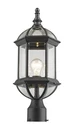 Z-lite 563PHM Annex 1 Light 20" Tall Outdoor Single Head Post. Fixed Price $86.70.