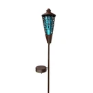 Gerson 38.5" Blue And Brown Lighted B/o Water Vapor Led Flame Torch. Fixed Price $49.13.