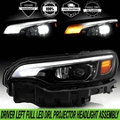 Left Full Led Drl Headlight W/ Bulb For Jeep Cherokee Latitude 3.2L V6 2019-2022. Fixed Price $159.99.