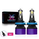 X-7SEVEN H11 H8 Led Headlight Bulb Conversion Kit High Low Beam White 20000LM. Fixed Price $39.99.