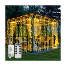 Curtain Lights Battery Operated * 10FT 300LED Waterfall Wi... Fast Ship. Fixed Price $34.39.