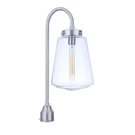 Craftmade Laclede 1 Light Post Mount, Satin Aluminum ZA3825-SA. Fixed Price $84.99.