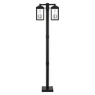 Livex Lighting 20599 Nyack 6 93" Tall Post - Black With Brushed. Fixed Price $3999.96.