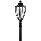 Kichler Wakefield 1 Outdoor Post Light, Textured Black - 49756BKTLED. Fixed Price $85.00.