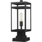 Z-lite 596PHMS-SQPM-BK Nuri Light 19.5 Inch Black Outdoor Pier Mounted Fixture. Fixed Price $209.10.