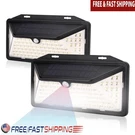 Solar Motion Sensing Wall Light Outdoor Waterproof Led Safety 2-PACK New. Fixed Price $52.80.