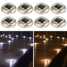 Agptek Solar Driveway Lights Outdoor 8 Pack 2 Color Modes Led Deck Dock Marine. Fixed Price $96.99.