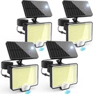 294 Led Solar Motion Sensor Outdoor Lights, 5200LM Flood IP67 Wate. Fixed Price $55.74.