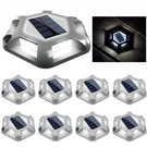 T-sun 8PACK Solar Deck Lights Driveway Dock Garden Led Powered. Fixed Price $56.69.