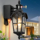 Opaxis Motion Sensor Outdoor Lights With Gfci Outlet, 9X6X16.4 Inches, Black. Fixed Price $87.29.
